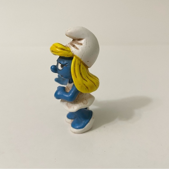 The Smurfs Smurfette Peyo Schleich 2004 Toy Germany - Picture 3 of 12